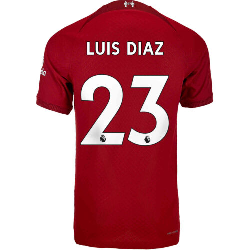 2022/23 Nike Luis Diaz Liverpool Home Match Jersey