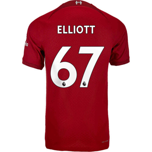 2022/23 Nike Harvey Elliott Liverpool Home Match Jersey