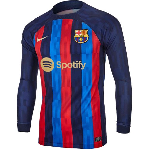2022/23 Nike Pedri Barcelona L/S Home Jersey