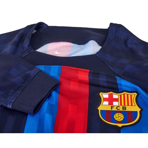 2022/23 Nike Nico Gonzalez Barcelona L/S Home Jersey