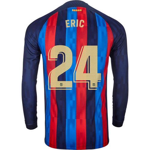 2022/23 Nike Eric Garcia Barcelona L/S Home Jersey