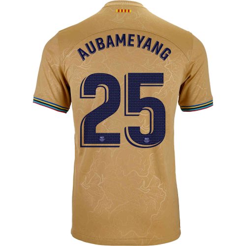 2022/23 Nike Pierre-Emerick Aubameyang Barcelona Away Jersey