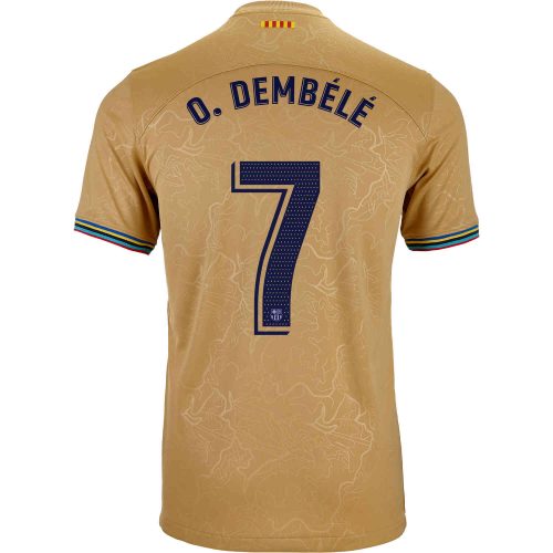 2022/23 Nike Ousmane Dembele Barcelona Away Jersey