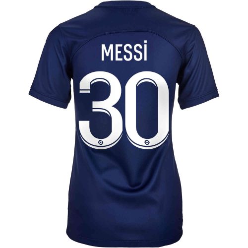 2022/23 Womens Nike Lionel Messi PSG Home Jersey
