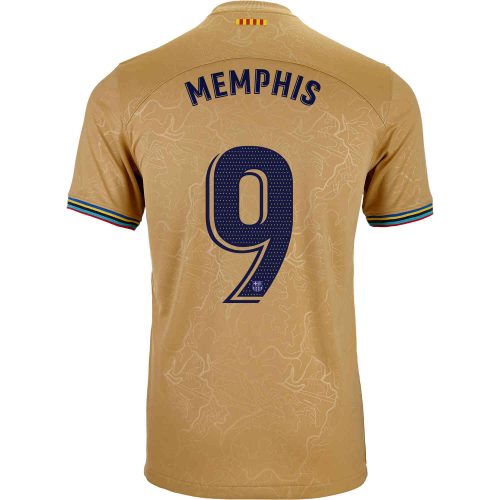 2022/23 Kids Nike Memphis Depay Barcelona Away Jersey