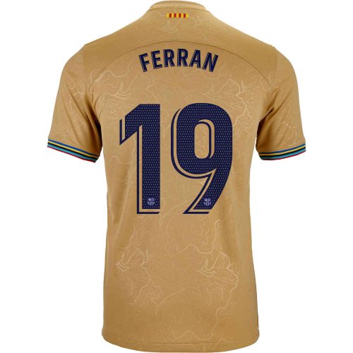 2022/23 Kids Nike Ferran Torres Barcelona Away Jersey