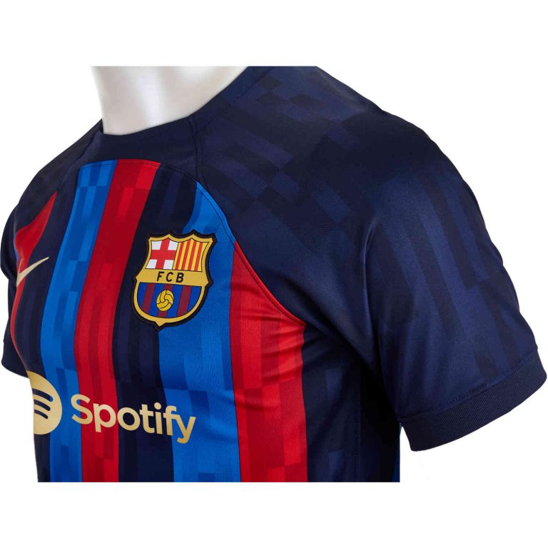2022/23 Kids Nike Barcelona Home Jersey - SoccerPro