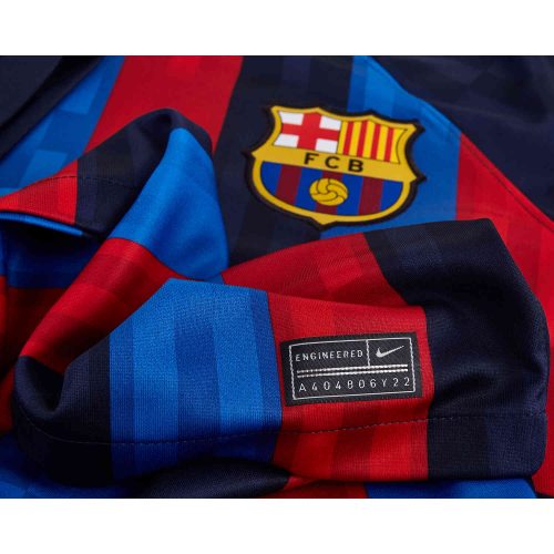 2022/23 Kids Nike Jordi Alba Barcelona Home Jersey