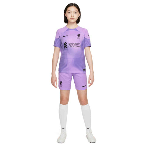 2022/23 Kids Nike Liverpool S/S Goalkeeper Jersey