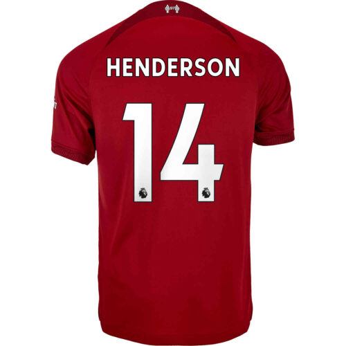 2022/23 Kids Nike Jordan Henderson Liverpool Home Jersey