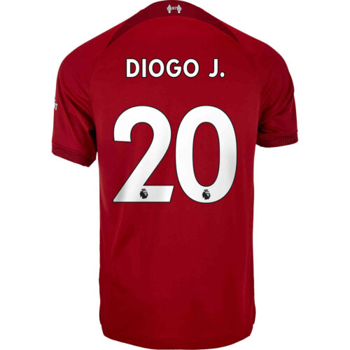 2022/23 Kids Nike Diogo Jota Liverpool Home Jersey