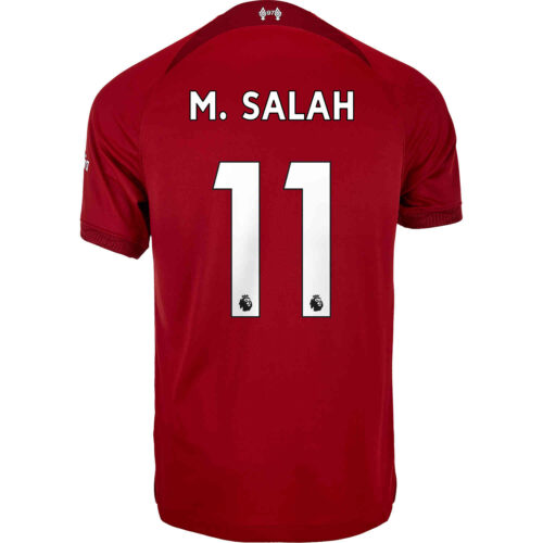2022/23 Kids Nike Mohamed Salah Liverpool Home Jersey