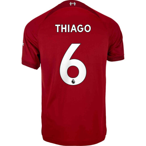 2022/23 Kids Nike Thiago Alcantara Liverpool Home Jersey