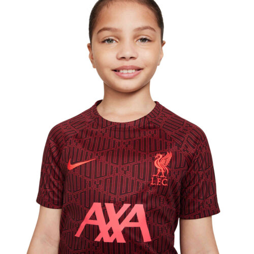 Kids Nike Liverpool Pre-match Top – 2022/23