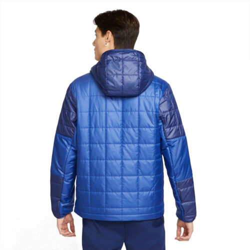 Nike Chelsea Fleece Lined Fill Jacket – Rush Blue/Blue Void/White