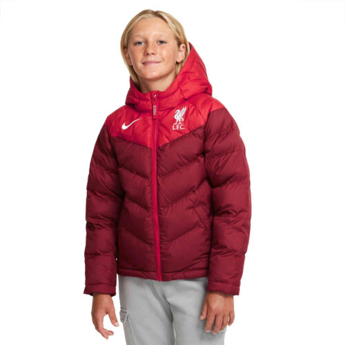 Kids Nike Liverpool Fill Jacket – Team Red/Gym Red/White