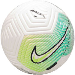 Nike CR7 Strike Soccer Ball White Ghost Green with Dark