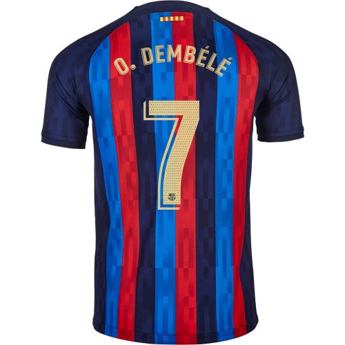 2022/23 Nike Ousmane Dembele Barcelona Home Jersey