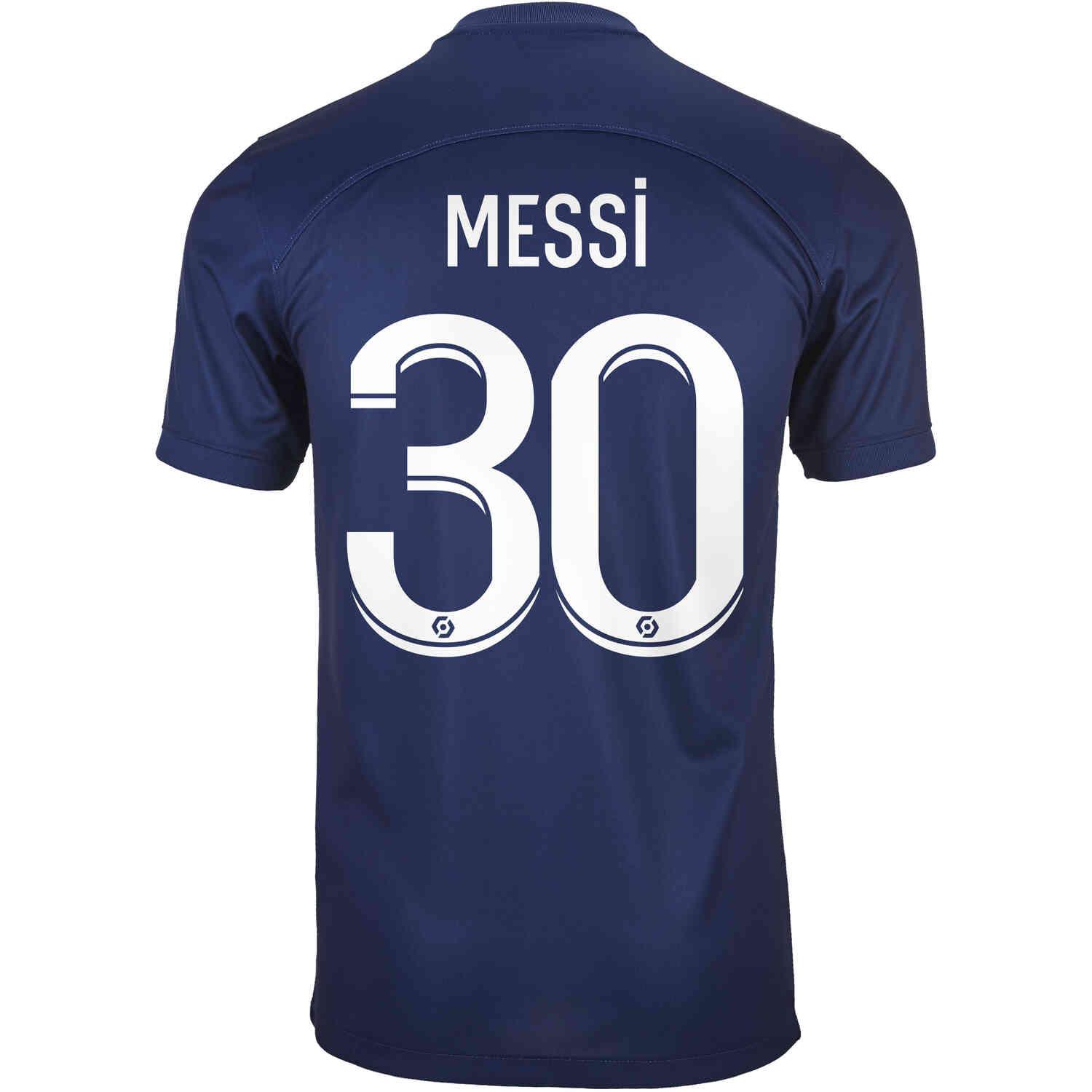 2022/23 Nike Lionel Messi PSG Home Jersey - SoccerPro