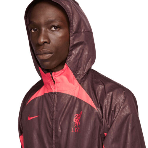Nike Liverpool AWF Jacket – Burgundy Crush/Siren Red/Siren Red