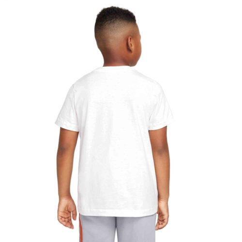 Kids Nike Futura Tee – White