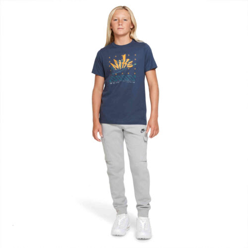 Kids Nike Futura Tee – Thunder Blue