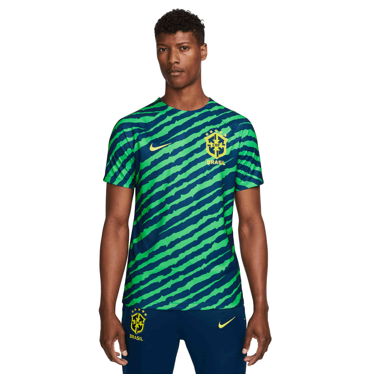 Nike Brazil Pre-match Top - 2022 - SoccerPro