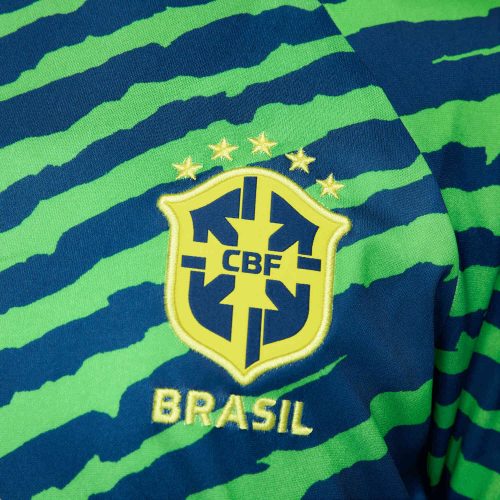 Womens Nike Brazil Pre-match Top – 2022