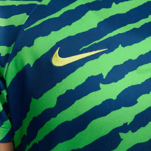 Womens Nike Brazil Pre-match Top – 2022