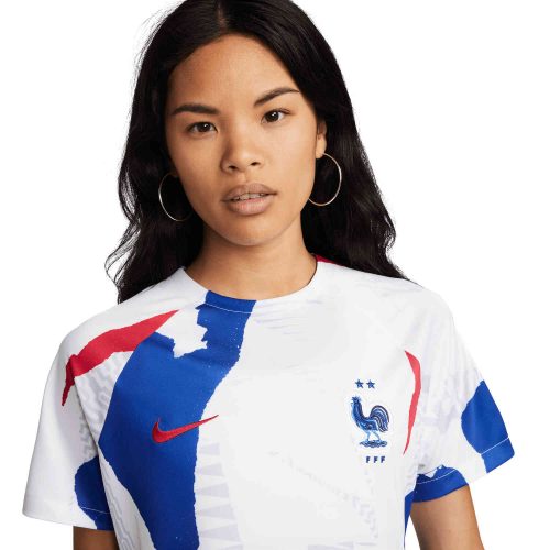 Womens Nike France Pre-match Top – 2022