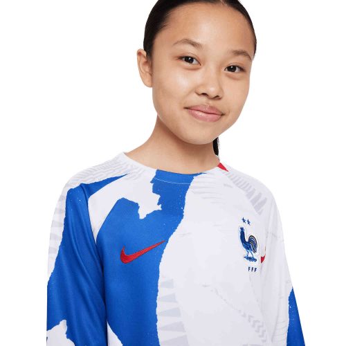 Kids Nike France L/S Pre-match Top – 2022