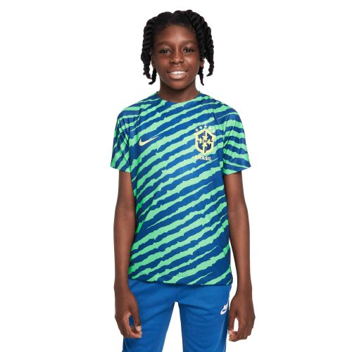 Kids Nike Brazil Pre-match Top – 2022