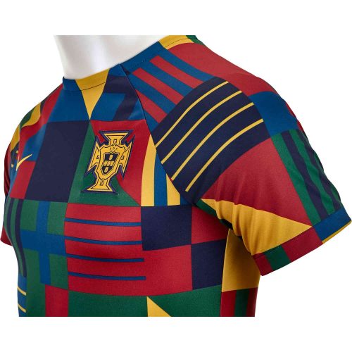 Kids Nike Portugal Pre-match Top – 2022