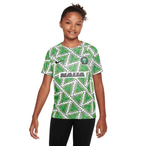 Kids Nike Nigeria Pre-match Top – 2022