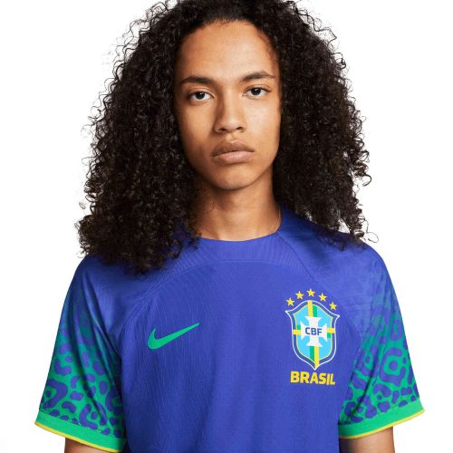 2022 Nike Brazil Away Match Jersey