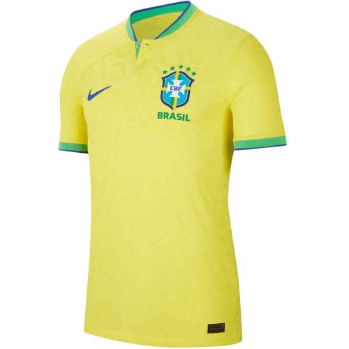 2022 Nike Brazil Home Match Jersey