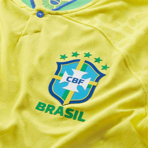 2022 Nike Brazil Home Match Jersey