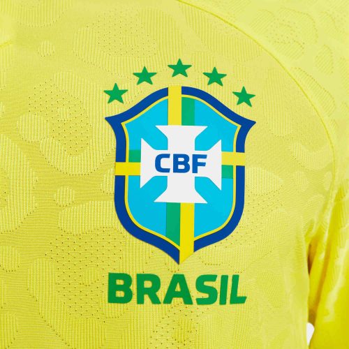 2022 Nike Brazil Home Match Jersey