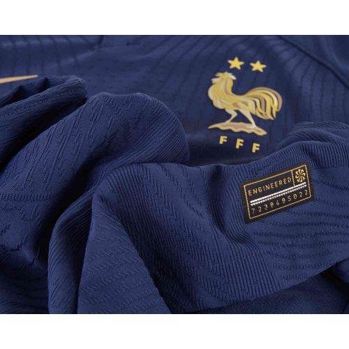 2022 Nike Karim Benzema France Home Match Jersey