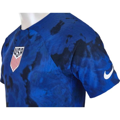 2022 Nike Timothy Weah USA Away Stadium Jersey