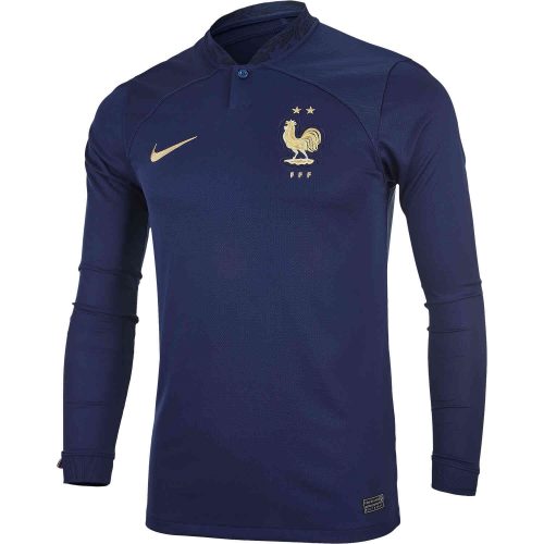 2022 Nike France L/S Home Jersey
