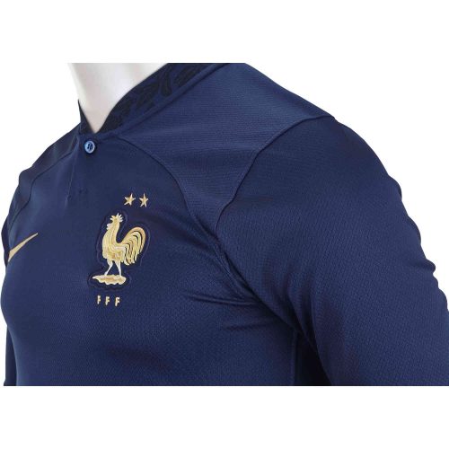 2022 Nike Karim Benzema France L/S Home Jersey