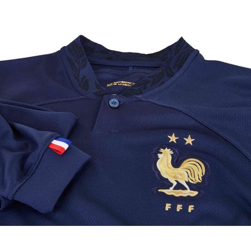2022 Nike Paul Pogba France L/S Home Jersey