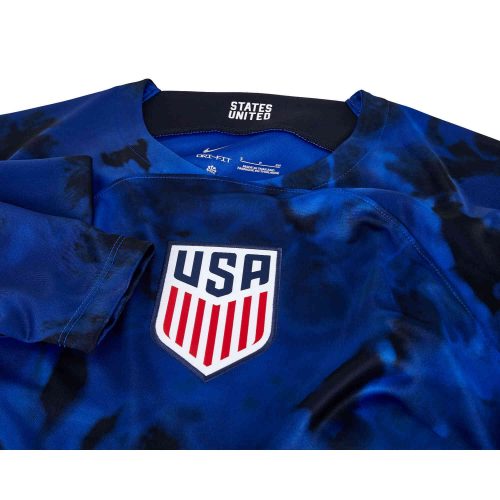2022 Nike Tyler Adams USA L/S Away Jersey