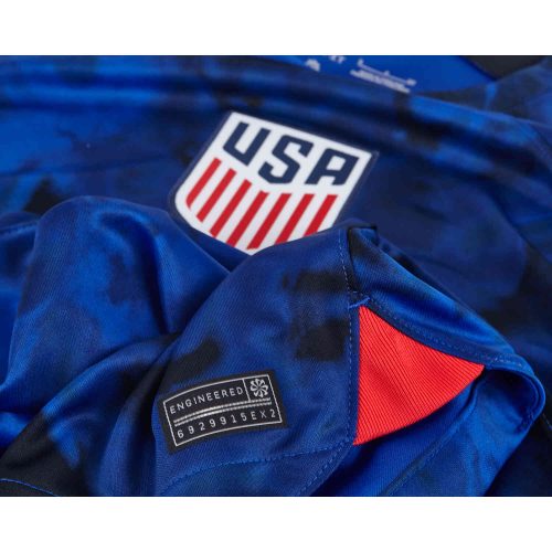 2022 Nike Tyler Adams USA L/S Away Jersey