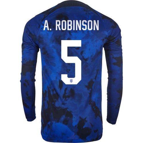 2022 Nike Antonee Robinson USA L/S Away Jersey