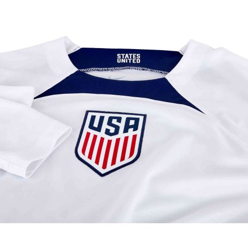 2022 Nike Sergino Dest USA L/S Home Jersey