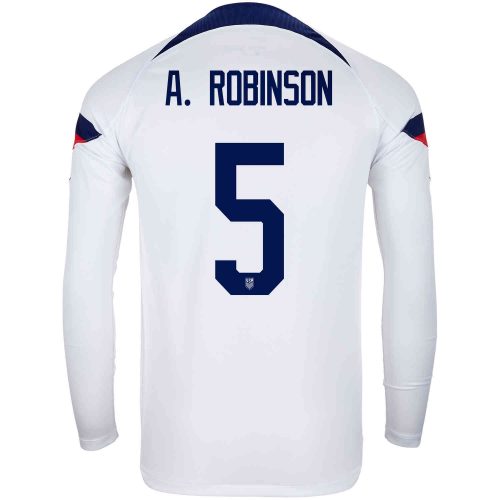 2022 Nike Antonee Robinson USA L/S Home Jersey
