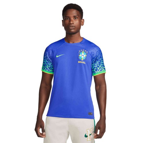 2022 Nike Brazil Away Jersey - SoccerPro