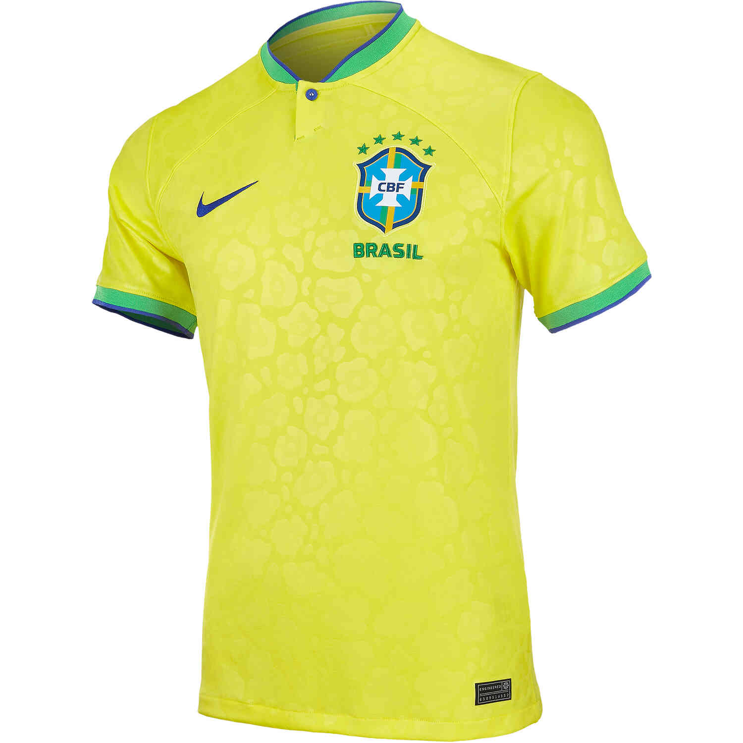 Implacable Retener peine 2022 Nike Brazil Home Jersey - SoccerPro
